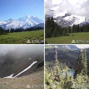 Mt Rainier & Crystal Mountain ski area 7/21/2007