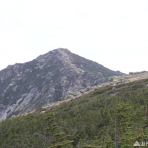 Lincoln from just south of Little Haystack on Franconia Ridge Trail