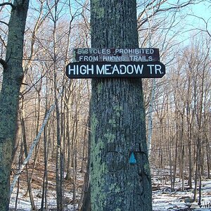 High Meadow Trail Sign