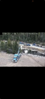 I-70 eastbound Right lane closed.  COtrip Traveler Information.png