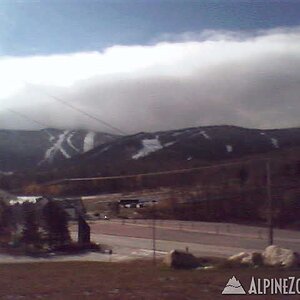 Early snow on Killington right side