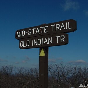 Mid-State Trail on Summit