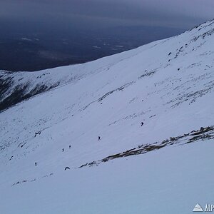 Descending Burts Ravine, South Branch