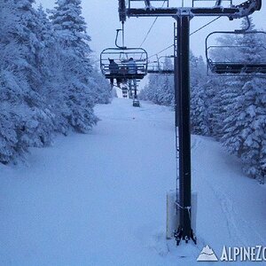 Burke Mountain - 1/16/2011