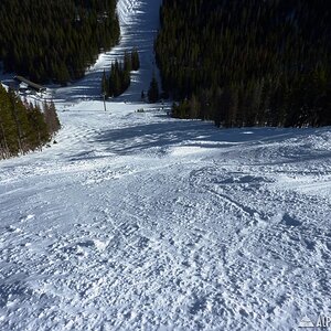 looking down Mach 1