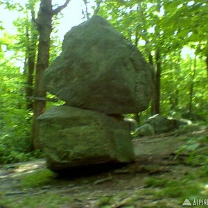 The famous Balance Rock