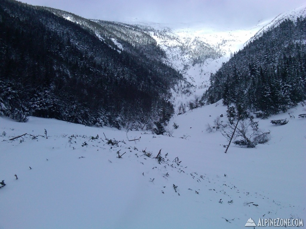 Avy debris field, North branch Ammonoosuc Ravine