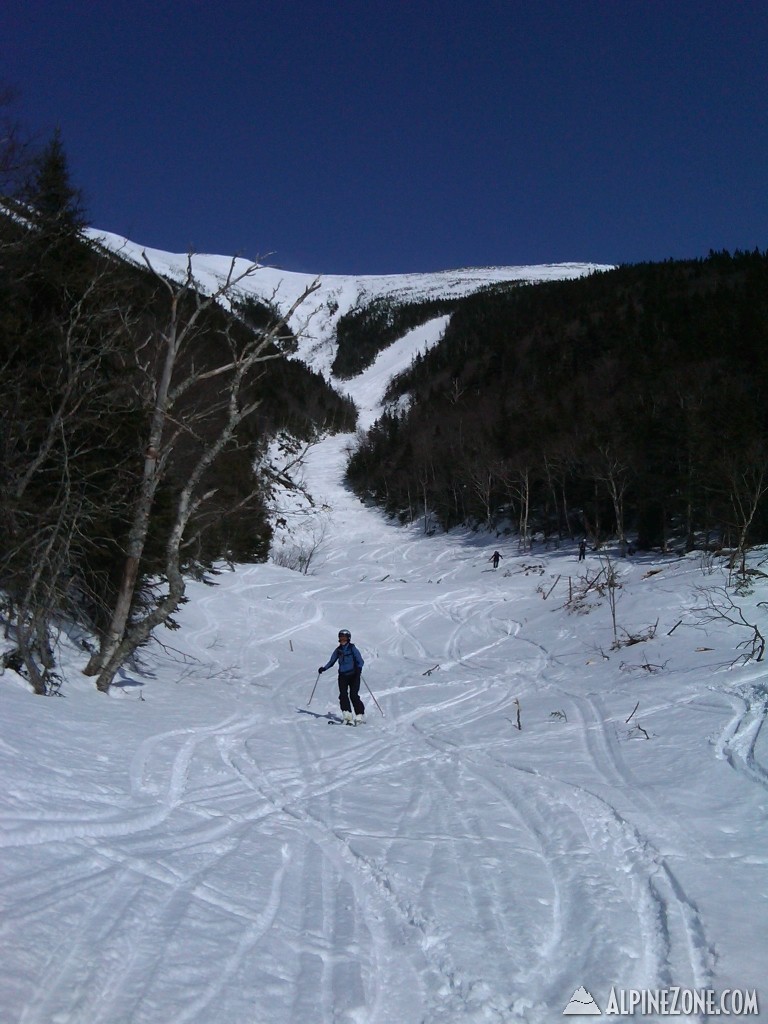 Becky Descending Burts Ravine North Branch