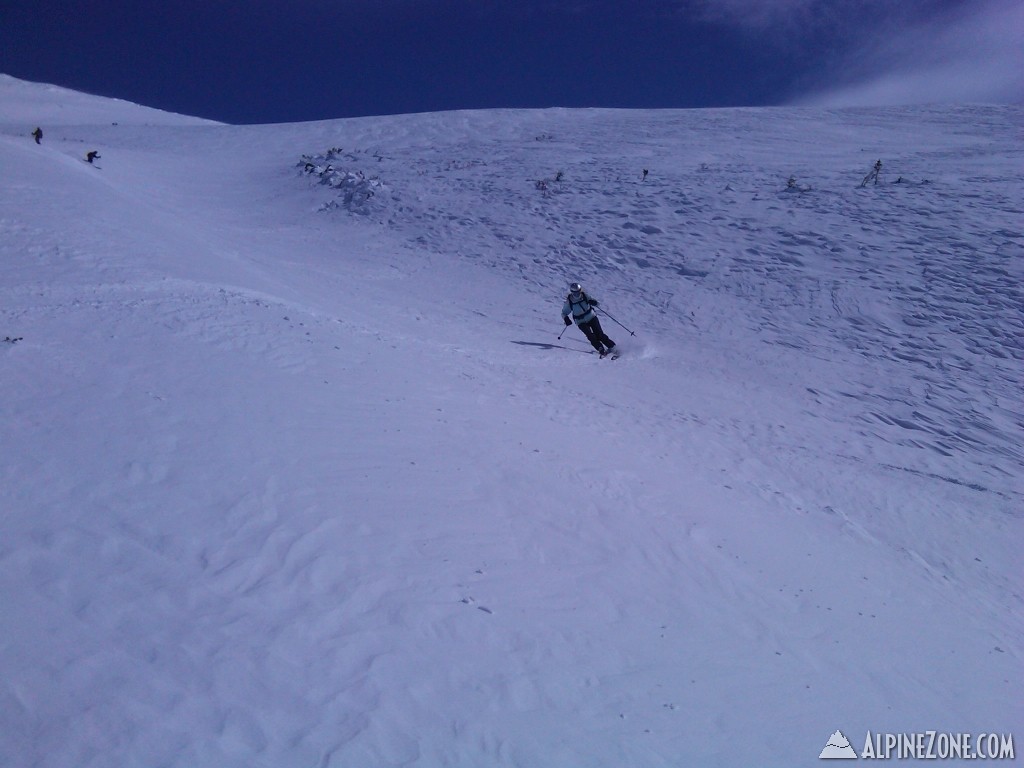 Betsy Descending Ammonoosuc Ravine