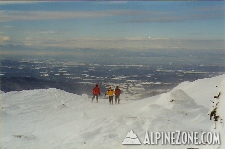 Bill, Mike and Steve on Mt. Mansfield  Jan. 2000