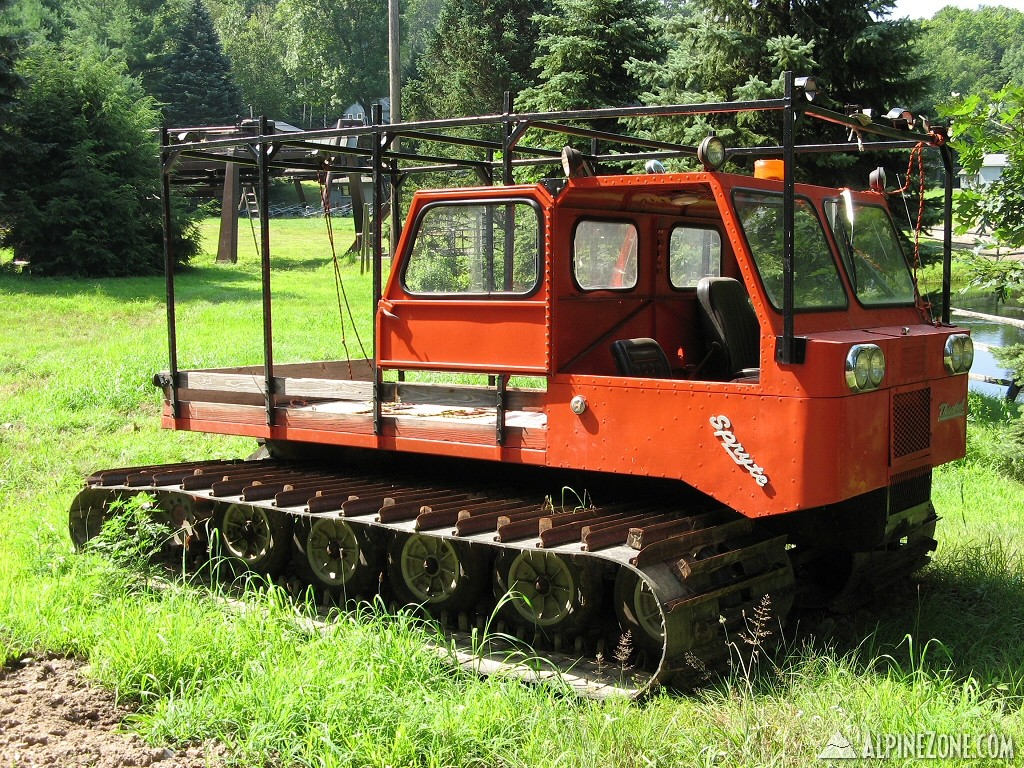 Cool old snowcat