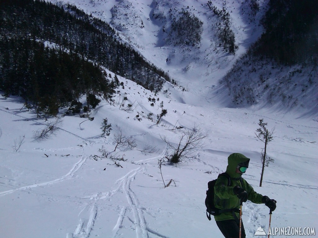 Descending Ammonoosuc Ravine