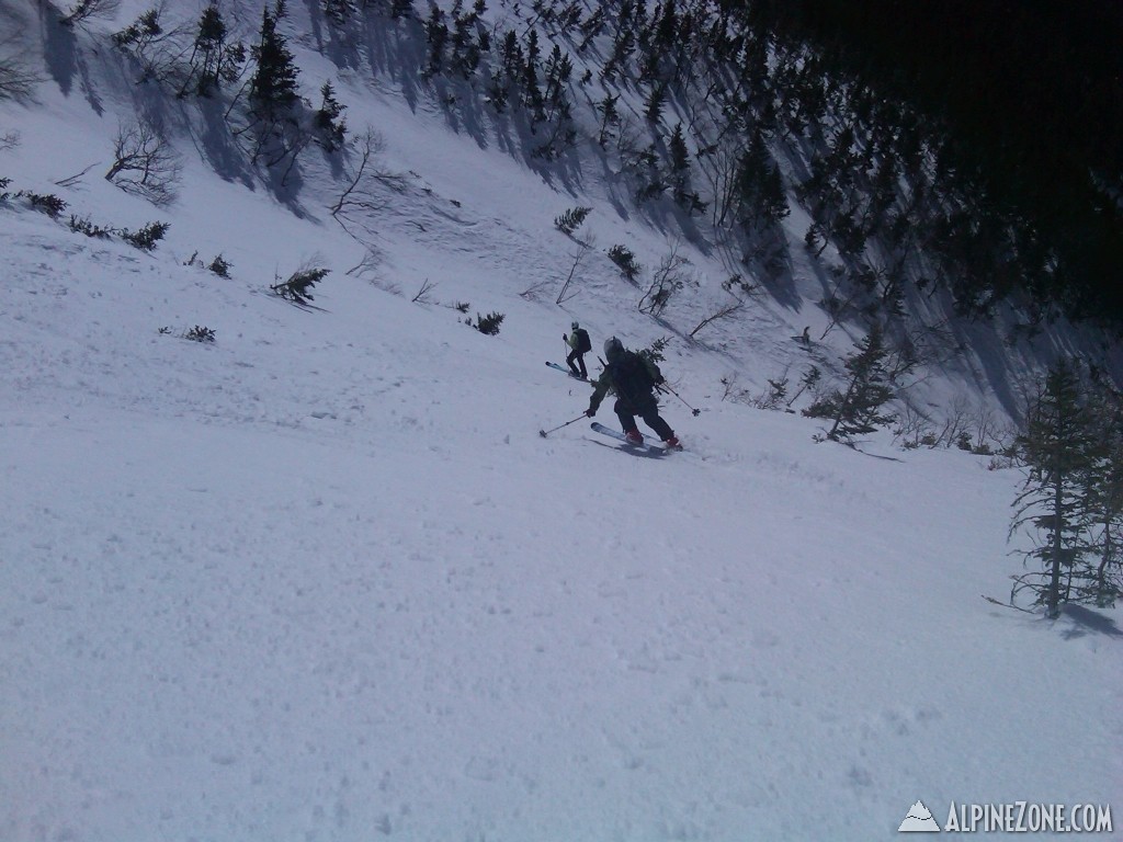 Descending Mt Clay, North Branch of Burts Ravine