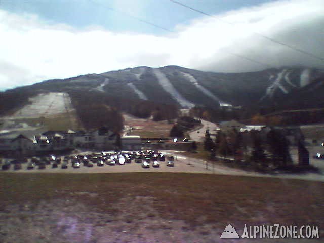 Early snow on Killington left side