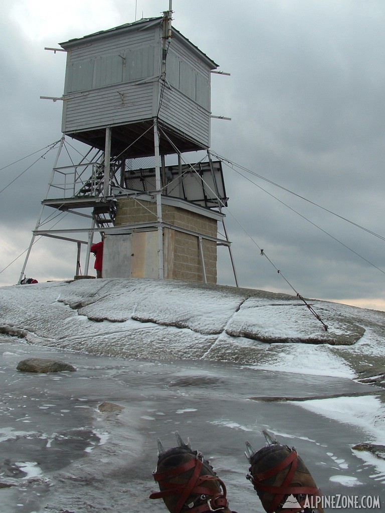 Fire Tower and Crampons...