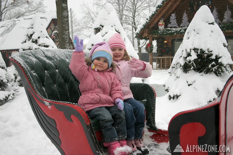 girls-xmas-village