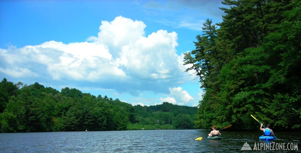 Heading North on the CT River