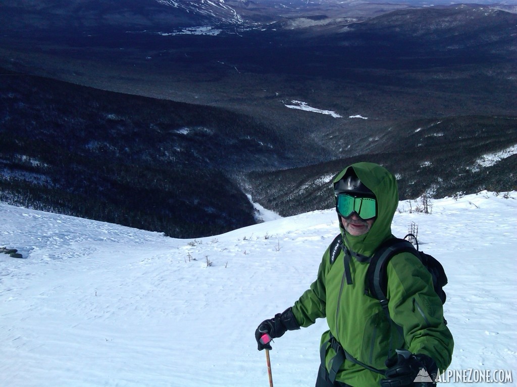 John V Descending Ammonoosuc Ravine