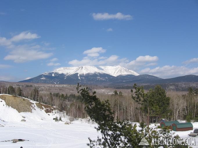 Katahdin shots..Sunday, 3-15-09, from sandpit