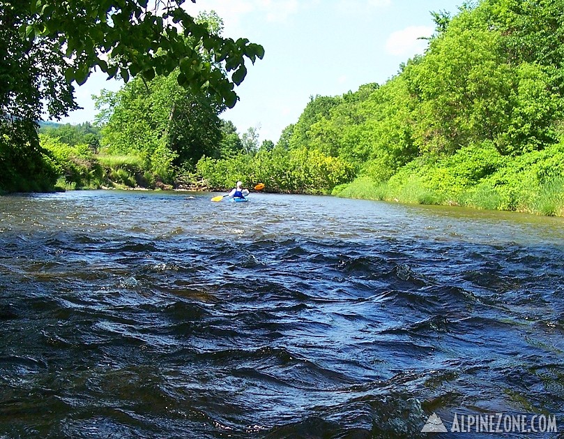 kayaking Mad River