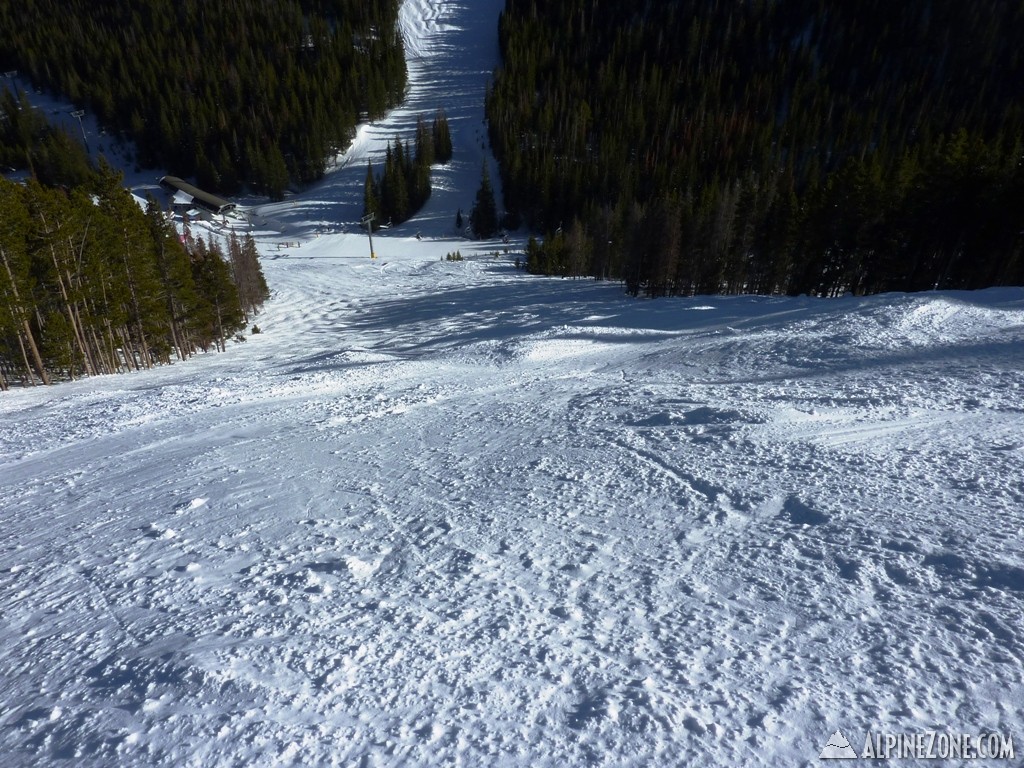 looking down Mach 1