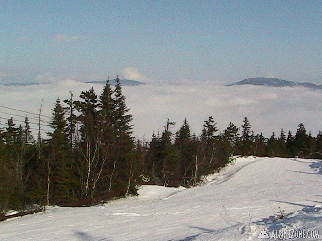 Looking Down On the Clouds From Barker