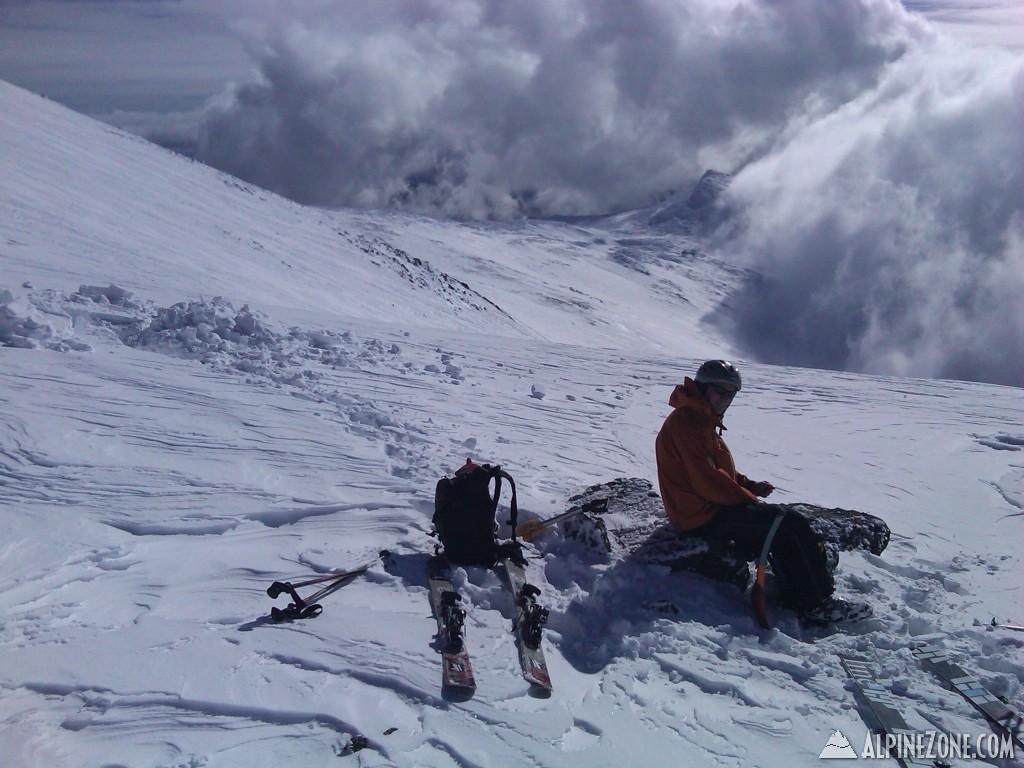 Lunch rocks above North Branch Ammonoosuc Ravine