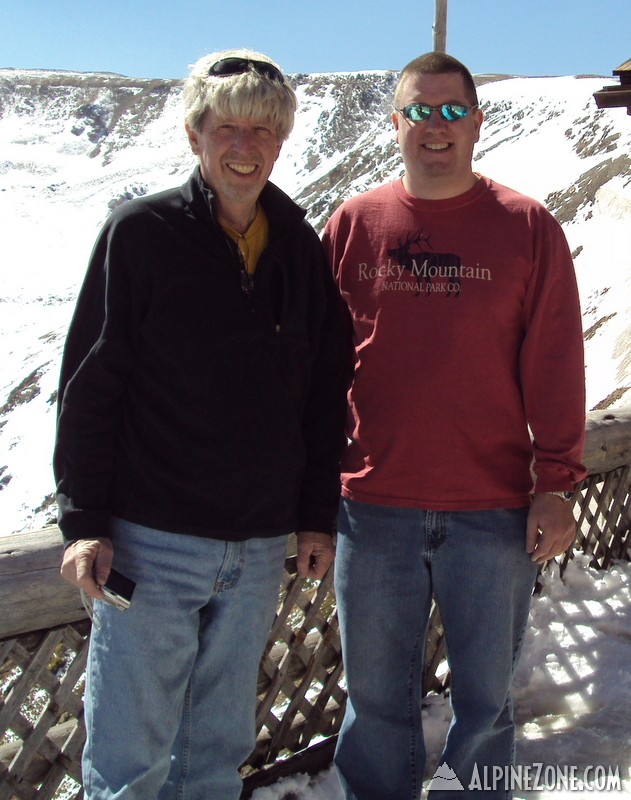 Me and Dad @ Rocky Mtn  National Park