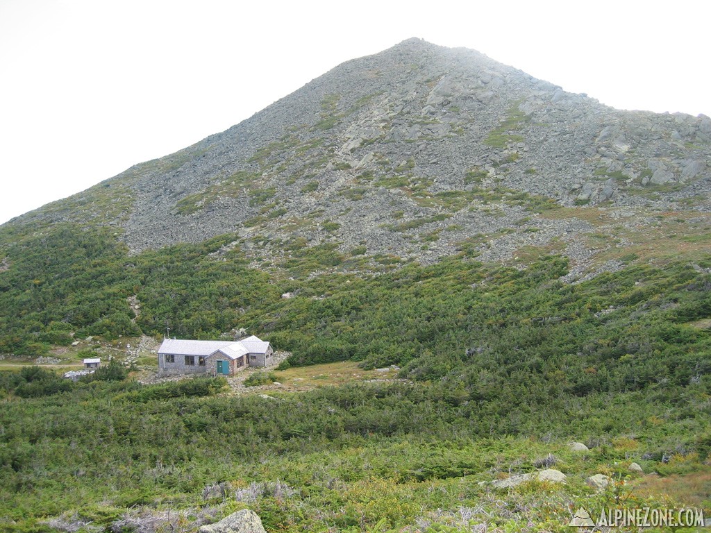 Mt. Madison &amp; hut from Gulfside trail