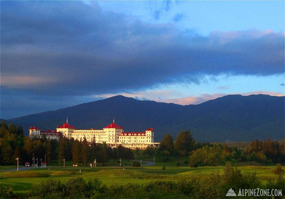 Mt Washington Hotel sunset