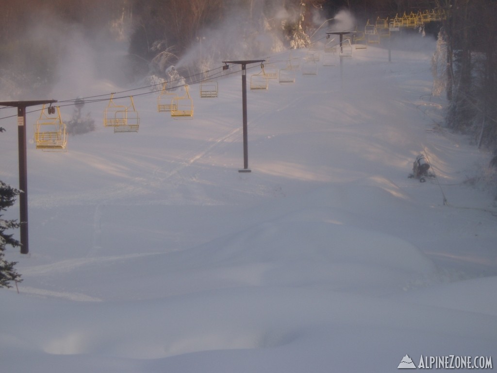 Ski Sundown Snowmaking Porn - 11/23/08