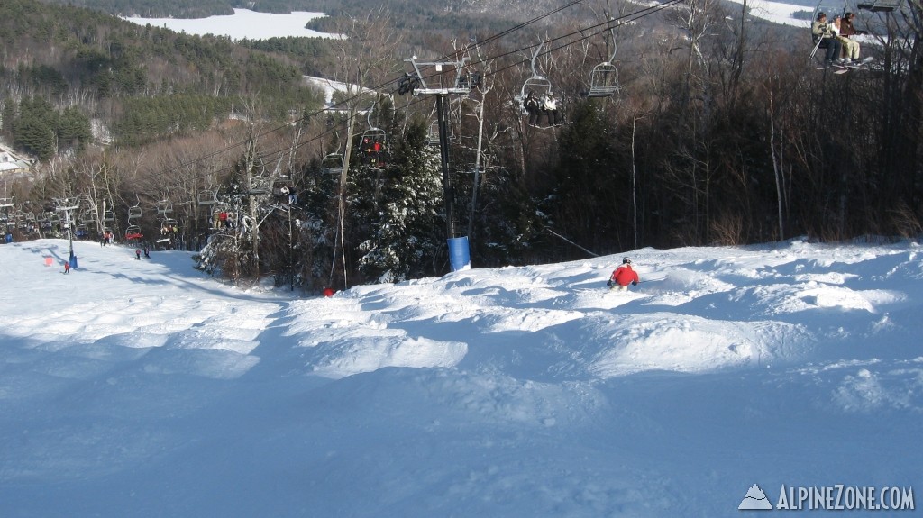 Sunapee, flying goose, mid morning 2