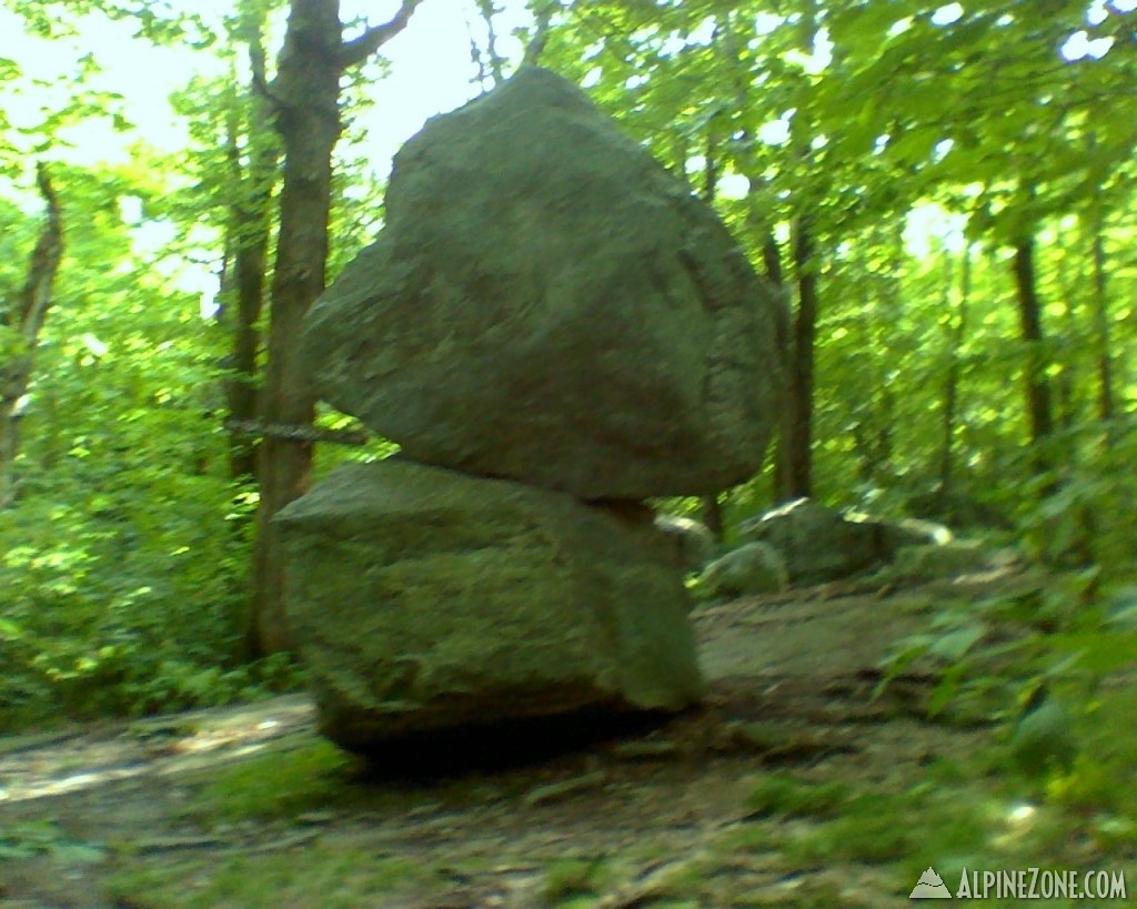 The famous Balance Rock