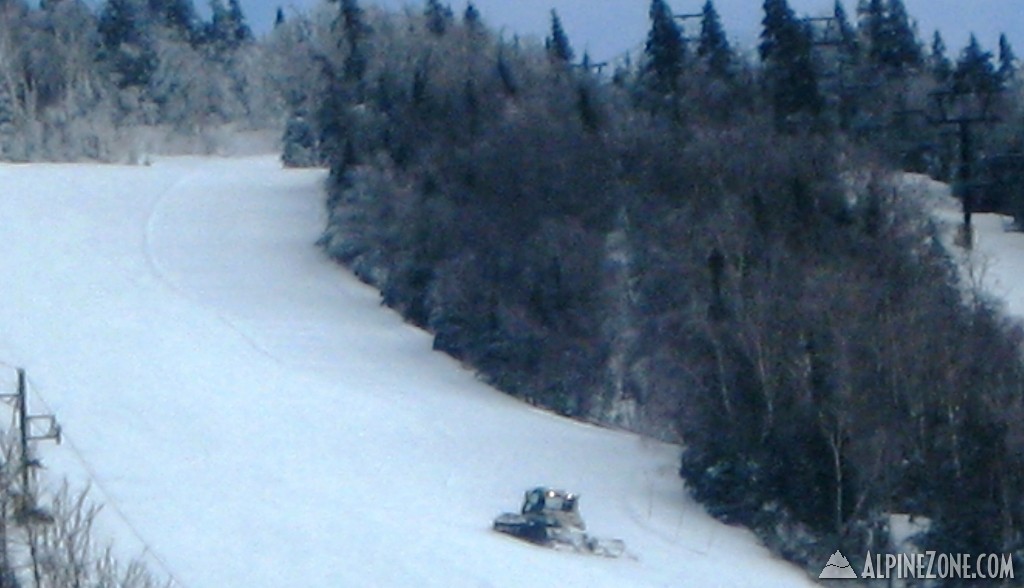 The newest Bison works the slopes.