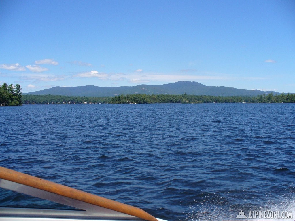 The Ossippee range from Melvin Bay