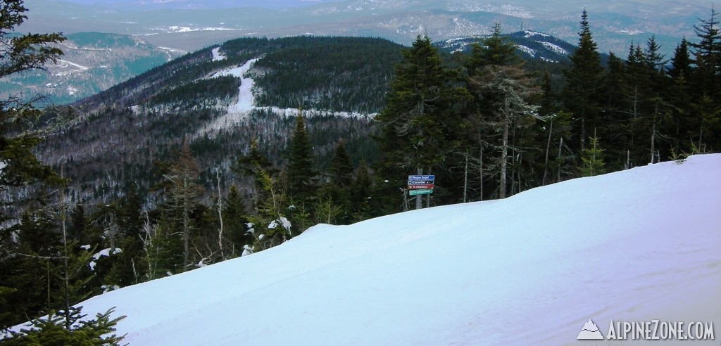 View from Jordan to Barker and White Cap