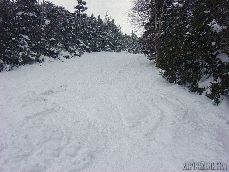 View up Castlerock Run