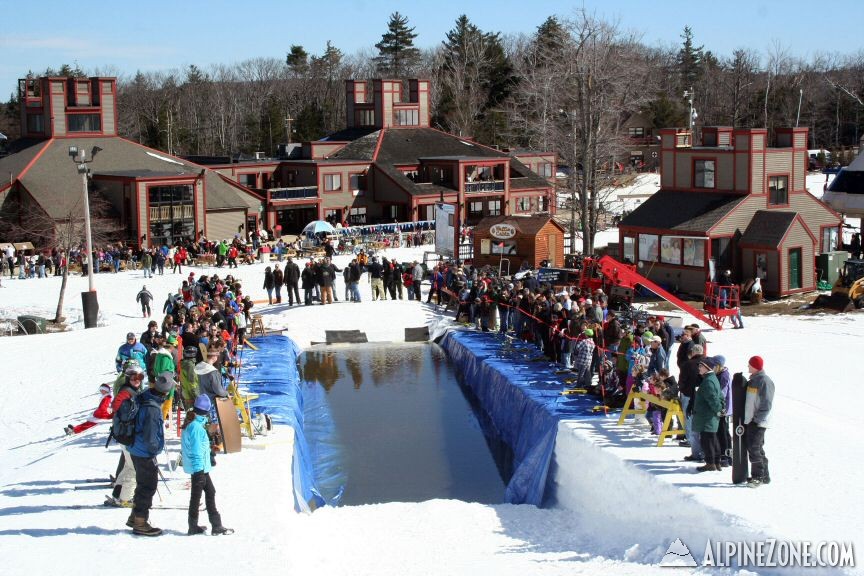 Wachusett Pond Skim Party