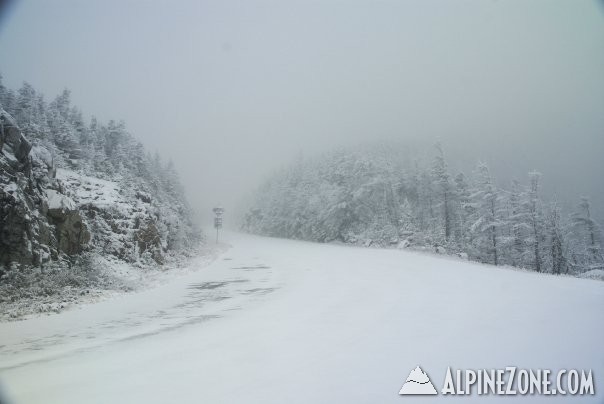 Whiteface auto road