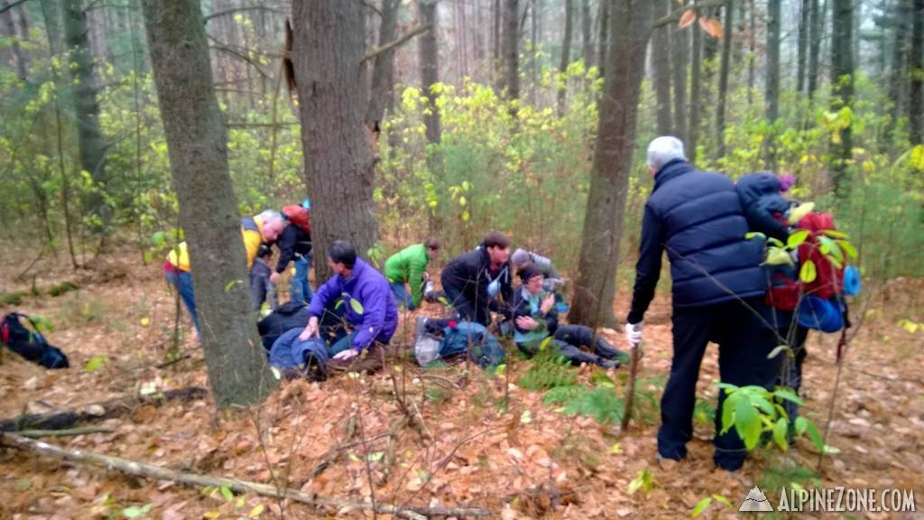 Wilderness First Aid Course, November, 2013